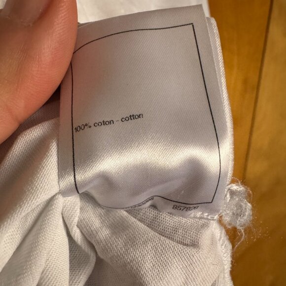 CHANEL 2005 Sample Bedazzled Swarovski Rainbow Logo (sz M) - Picture 10 of 10